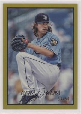 2019 Bowman Heritage - Chrome Prospects - Gold Refractor #53CP-53 - Brent Honeywell /50