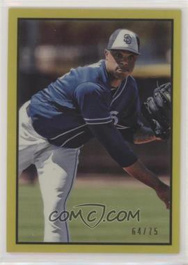 2019 Bowman Heritage - Chrome Prospects - Yellow Refractor #53CP-19 - Reggie Lawson /75