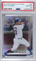 Rookie SP Variation - Pete Alonso [PSA 10 GEM MT]