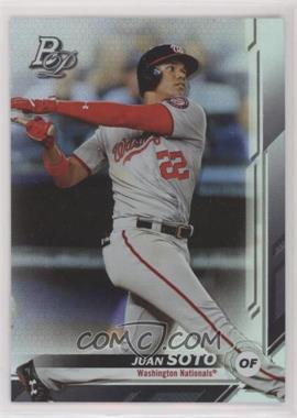 2019 Bowman Platinum - Wal-Mart [Base] #56.1 - Juan Soto (Swinging)