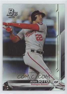 2019 Bowman Platinum - Wal-Mart [Base] #56.1 - Juan Soto (Swinging)