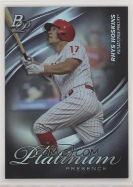 2019 Bowman Platinum - Wal-Mart Platinum Presence #PP-16 - Rhys Hoskins