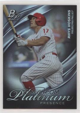 2019 Bowman Platinum - Wal-Mart Platinum Presence #PP-16 - Rhys Hoskins