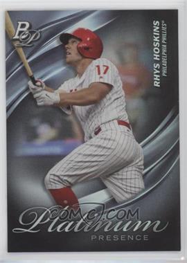 2019 Bowman Platinum - Wal-Mart Platinum Presence #PP-16 - Rhys Hoskins