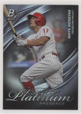 2019 Bowman Platinum - Wal-Mart Platinum Presence #PP-16 - Rhys Hoskins