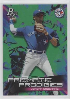 2019 Bowman Platinum - Wal-Mart Prismatic Prodigies - Green Refractor #PPP-4 - Jordan Groshans /99