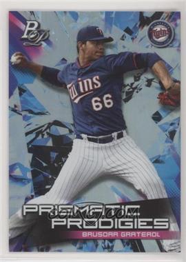 2019 Bowman Platinum - Wal-Mart Prismatic Prodigies #PPP-28 - Brusdar Graterol