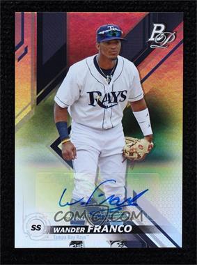 2019 Bowman Platinum - Wal-Mart Top Prospects - Autographs #TOP-9 - Wander Franco