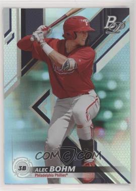 2019 Bowman Platinum - Wal-Mart Top Prospects - Sky Blue Foil #TOP-6 - Alec Bohm