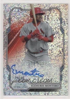 2019 Bowman Sterling - Prospect Autographs - Speckle Refractor #BSPA-EM - Elehuris Montero /99