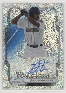 2019 Bowman Sterling - Prospect Autographs - Speckle Refractor #BSPA-JR - Julio Rodriguez /99