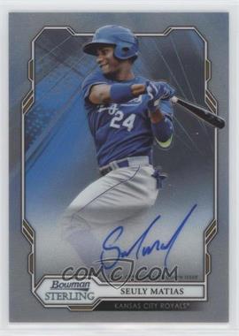 2019 Bowman Sterling - Prospect Autographs #BSPA-SM - Seuly Matias