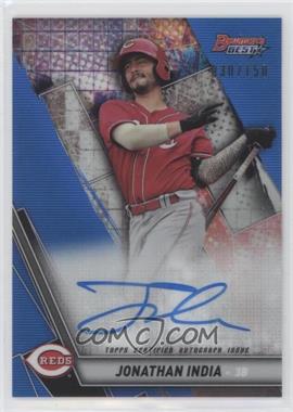 2019 Bowman's Best - Autographs - Blue Refractor #B19-JI - Jonathan India /150