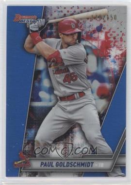 2019 Bowman's Best - [Base] - Blue Refractor #19 - Paul Goldschmidt /150