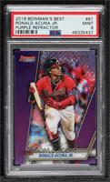 Ronald Acuna Jr. [PSA 9 MINT] #/250