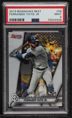 2019 Bowman's Best - [Base] #58 - Fernando Tatis Jr. [PSA 9 MINT]