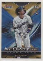 Keston Hiura #/50