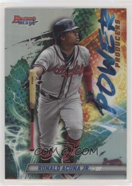 2019 Bowman's Best - Power Producers #PP-RAJ - Ronald Acuna Jr.