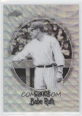 2019 Leaf Babe Ruth Collection - [Base] - Silver Wave #35 - Babe Ruth