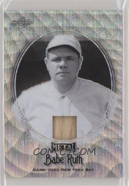 2019 Leaf Babe Ruth Collection - Game-Used Bat - Silver Wave #SB-11 - Babe Ruth /7