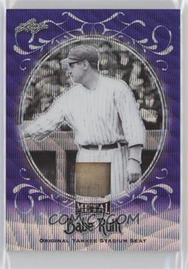 2019 Leaf Babe Ruth Collection - Yankee Stadium Seat - Purple Wave #YS-35 - Babe Ruth /5