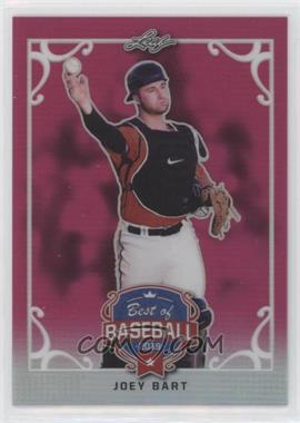 2019 Leaf Best of Baseball - [Base] - Pink #BB-05 - Joey Bart /20