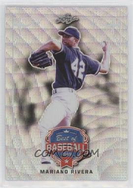 2019 Leaf Best of Baseball - [Base] - Silver Wave #BB-08 - Mariano Rivera