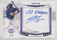 Gavin Lux #/5