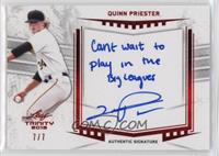 Quinn Priester #/7