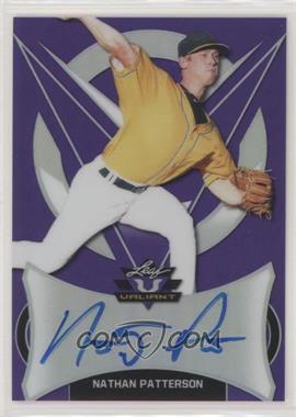 2019 Leaf Valiant - [Base] - Purple Prismatic #BA-NP1 - Nathan Patterson /15