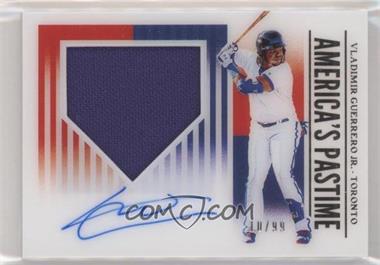 2019 Panini Chronicles - America's Pastime Material Signatures #APS-VG - Vladimir Guerrero Jr. /99