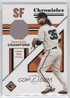 2019 Panini Chronicles - Chronicles Swatches #CS-BC - Brandon Crawford