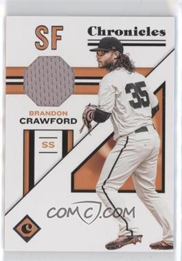 2019 Panini Chronicles - Chronicles Swatches #CS-BC - Brandon Crawford