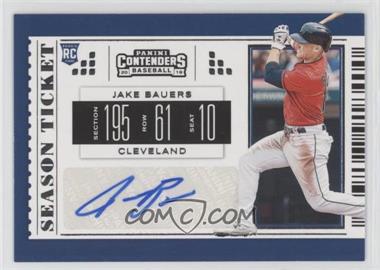 2019 Panini Chronicles - Contenders Season Tickets #14 - Jake Bauers