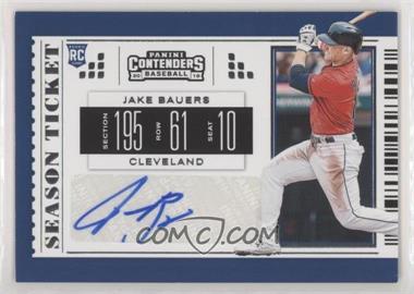 2019 Panini Chronicles - Contenders Season Tickets #14 - Jake Bauers