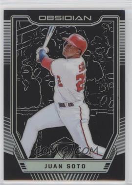 2019 Panini Chronicles - Obsidian #20 - Juan Soto