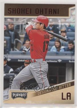 2019 Panini Chronicles - Playoff - Red #12 - Shohei Ohtani /50