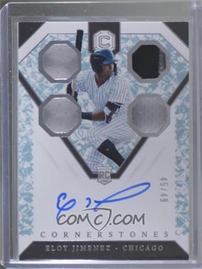 2019 Panini Chronicles - Rookie Cornerstones - Crystal #23 - Eloy Jimenez /49 [EX to NM]