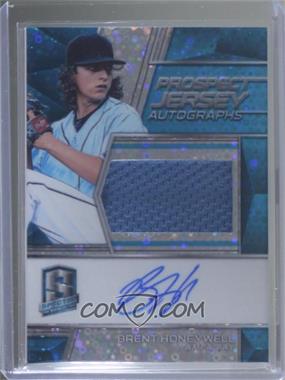 2019 Panini Chronicles - Spectra Prospect Jersey Autographs - Neon Blue #PJA-BH - Brent Honeywell /49