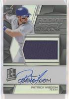 Rookie Jersey Autographs - Patrick Wisdom #/199