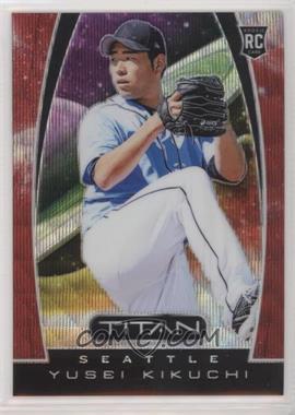 2019 Panini Chronicles - Titan - Ruby Wave Prizm #6 - Yusei Kikuchi /199