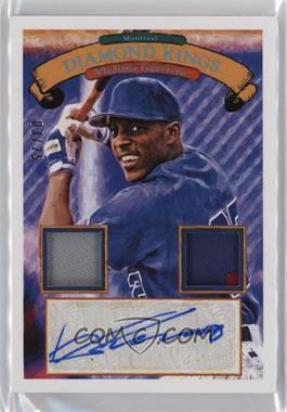 2019 Panini Diamond Kings - 1983 DK Retro Material Signatures - Holo Blue #RMS-VG - Vladimir Guerrero /25