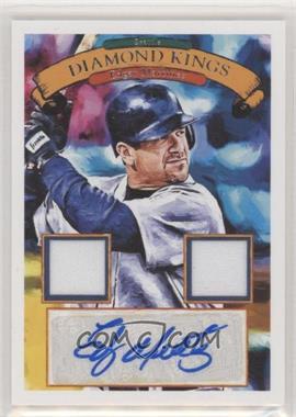 2019 Panini Diamond Kings - 1983 DK Retro Material Signatures #RMS-EM - Edgar Martinez