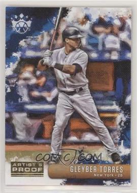 2019 Panini Diamond Kings - [Base] - Artist Proof #144.1 - Short Print - Gleyber Torres (Batting Stance)