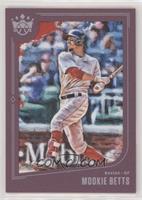 Mookie Betts (Red 3/4 Sleeve, White Gloves)