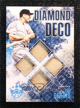 2019 Panini Diamond Kings - Diamond Deco - Holo Blue #DD-LG - Lou Gehrig /10