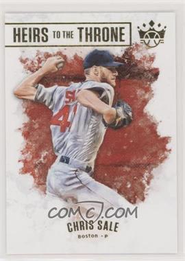 2019 Panini Diamond Kings - Heirs to the Throne #HTT-1 - Chris Sale, Pedro Martinez