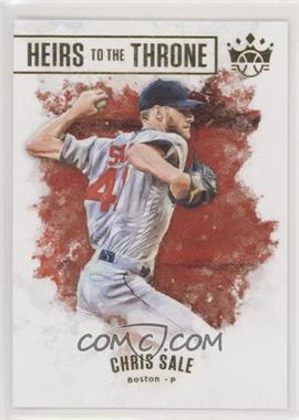 2019 Panini Diamond Kings - Heirs to the Throne #HTT-1 - Chris Sale, Pedro Martinez