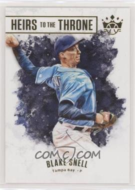 2019 Panini Diamond Kings - Heirs to the Throne #HTT-10 - Blake Snell, David Price