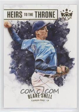 2019 Panini Diamond Kings - Heirs to the Throne #HTT-10 - Blake Snell, David Price